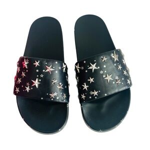 Tory Burch Star Studded Slide Slip On Sandals